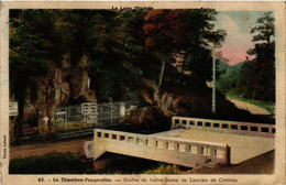 CPA Le CHAMBON-FEUGEROLLES - Grotte De N.-D. De Lourdes De L (359904) - Le Chambon Feugerolles