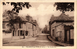 CPA VILLEMEUX Sur Eure - La Grande Rue (360050) - Villemeux-sur-Eure