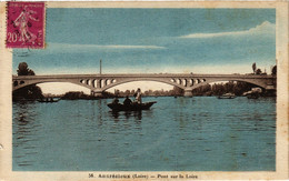 CPA ANDRÉZIEUX - Pont Sur La Loire (430357) - Andrézieux-Bouthéon