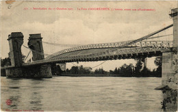 CPA Inondation Du 17 Octobre 1907 - Le Pont D'ANDRÉZIEUX (3 Heures (430409) - Andrézieux-Bouthéon