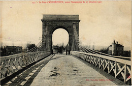 CPA Le Pont D'ANDRÉZIEUX Avant L'Inondation Du 17 Octobre 1907 (430403) - Andrézieux-Bouthéon