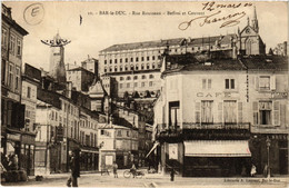 CPA BAR-le-DUC - Rue Rousseau - Beffroi Et Couvent (432263) - Bar Le Duc