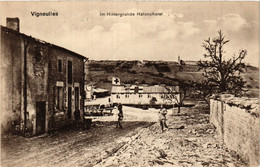CPA VIGNEULLES - Im Hintergrunde Hatonchatel (432345) - Vigneulles Les Hattonchatel