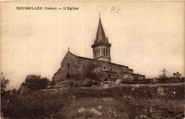 CPA AK ROUSSILLON - L'Église (434835) - Roussillon