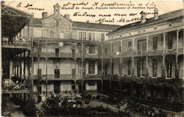 CPA LYON - Hopital St-JOSEPH Facade Intérieure Et Jardins (427240) - Lyon 7