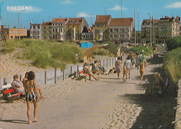 BREDENE - Ingang Voor Het Strand En Kapellestraat - Entrée Pour La Plage Et Rue De La Chapelle - Bredene