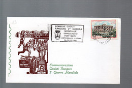 13EML - ITALIA 18.10.1984 CISTERNA , Annullo Commemorativo "..RANGERS..FORT SMITH..." - 1981-90: Storia Postale