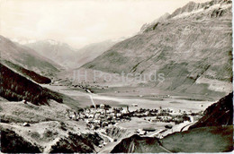 Andermatt Gegen Hospental Und Furka - 4211 - Old Postcard - Switzerland - Unused - Hospental