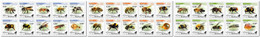 Estonia Lithuania Finland 2022 Honey Insects BeePost Full Complete Of 3 Sets Of 10 Stamps Mint - Nuevos