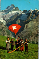 37787 - Schweiz - First Schreckhorn , Kapelle Balmer Buebe , Wilderswil , Alphorn - Gelaufen - Wilderswil