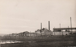 MUSSY SUR SEINE - L'USINE DE CONTRE-PLAQUE - CARTE PHOTO DES ANNEES 60 - PEU COURANTE - 2 SCANNS - - Mussy-sur-Seine