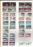 FRANCE LOT D'OBLITERES SUR PAGE - Vrac (max 999 Timbres)