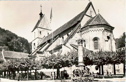 St Ursanne - La Collegiale - 496 - Old Postcard - 1952 - Switzerland - Used - Saint-Ursanne