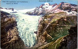 38017 - Schweiz - Rhonegletscher Und Furkastrasse , Galenstock - Nicht Gelaufen - Lens