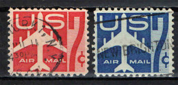 STATI UNITI - 1958 - Silhouette Of Jet Airliner - USATI - 2a. 1941-1960 Used