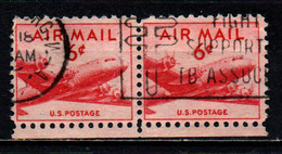 STATI UNITI - 1949 - DC-4 Skymaster - Small - Couple - 6 C. - USATI - 2a. 1941-1960 Used