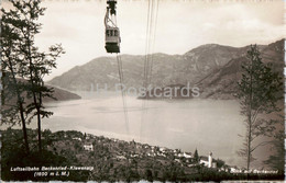 Luftseilbahn Beckenried - Klewenalp 1600 M - Blick Auf - Cable Car - 3397 - Old Postcard - 1944 - Switzerland - Used - Beckenried