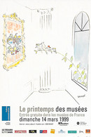 SEMPE ( Illustrateur ) -  Printemps Des Musées (C.P.S.M. , Gd - Ft  ) - Sempé