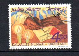 GROENLAND - GREENLAND - 1999 - CHRISTMAS - NOEL - BOUGIES ET VOEUX - CANDLES AND WISHES - 4.50 - Oblitéré - Used - - Oblitérés