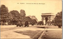 38514 - Frankreich - Paris , Avenue Du Bois De Boulogne - Nicht Gelaufen - Arrondissement: 16