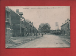 CPA - Chaulnes - Somme - L'Avenue De La Gare, Les Quatre Chemins - Chaulnes