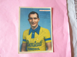 A Vendre Carte Ancienne De Gino BARTALI  Victoire Aux Tours De France En 1938 Et 1948 - Wielrennen