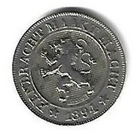 *belguim 10 Centimes 1894  Dutch - 10 Cents