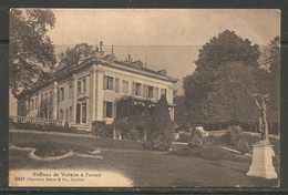 Carte P De 1915 ( Château De Voltaire à Ferney ) - Ferney-Voltaire