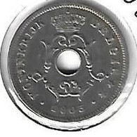 *belguim 10 Centimes  Leopold  II  1903 Dutch  VF+ - 10 Cent