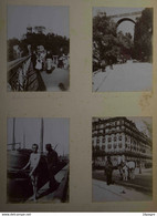 SUPERBE ALBUM 200 PHOTOS ALBUMINÉES, MONTREUR D’OURS, LÂCHER DE BALLONS, OBSÈQUES FÉLIX FAURE, EXPOSITION PARIS 1900 - Antiche (ante 1900)