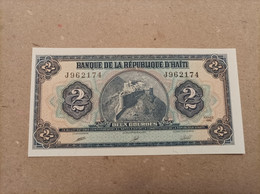 Billete De HAITI De 2 GOURDES, Año 1990, UNC - Haïti