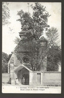 CROISSY SUR SEINE EGLISE VIEILLE PROPRIETE POILPOT (actuelle Chapelle Saint Léonard). Circulé 1908. Animé - Croissy-sur-Seine