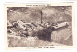 Bruyères Fabrique Moderne De Bérets Basques Etablissements Henri Veyrier - Bruyeres