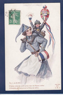 CPA SOLOMKO Russie Illustrateur Solomko Guerre War Circulé Pâques - Russie