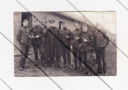 BEVERLOO - Carte Photo - Armée Belge - Groupe De Sous - Officiers à Bourg Léopold (B314) - Guerre 1939-45