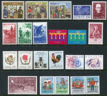 NORWAY 1984 Complete Year Issues MNH / **.  Michel 896-917 - Annate Complete