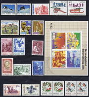 NORWAY 1985 Complete Year Issues MNH / **.  Michel 918-939, Block 5 - Annate Complete