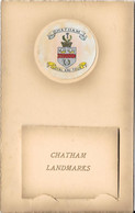 Carte à Système Avec Ses 12 Petites Vues - CHATAM LANDMARKS - Compet There Are 12 Small Views That Unfold By Opening - Rochester