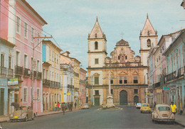 Brasilien - Salvador - Street View - Church - Cars - 4x VW Käfer - 2x Nice Stamps - Salvador De Bahia