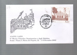 37EML - ITALIA  7.12.2002 ROMA , Annullo Commemorativo "..ALATEL.." - 1981-90: Storia Postale
