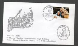 43EML - ITALIA  8.12.2002 ROMA , Annullo Commemorativo "..FESTA IMMACOLATA.." - 1981-90: Storia Postale