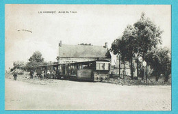 * La Hamaide - Lahamaide (Ellezelles - Hainaut) * (Edit R. Delcenserie Liepin) Arret Du Tram, Vicinal, Stoomtram, Unique - Ellezelles