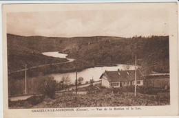 Chatelus Le Marcheix  (23- Creuse) Vue De La Rustica Et Le Lac - Chatelus Malvaleix