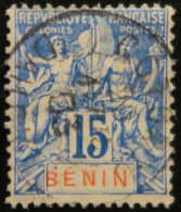 LP3844/367 - 1894 - COLONIES FRANÇAISES - BENIN - N°38 Avec CàD De COTONOU DAHOMEY 20 AVRIL 1903 - Ungebraucht