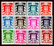 Sarre-235- Original Values Issued In 1949 (+) Hinged - Quality In Your Opinion. - Poste Aérienne