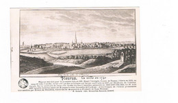 FLEURUS : LA VILLE EN 1740 Feldpost - Fleurus