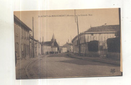 Saint Rémy En Bouzemont, La Grande Rue - Saint Remy En Bouzemont