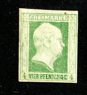 LOT087 Prussia 1856 Mi.5a / Scott 1 M*  ( Cat.€140. ) - Mint