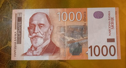 SERBIA 1000 DINARA  P  44b 2003 XF USED - Serbia