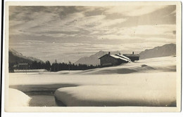 Auf Der LENZERHEIDE: Winterlandschaft ~1930 - Lantsch/Lenz